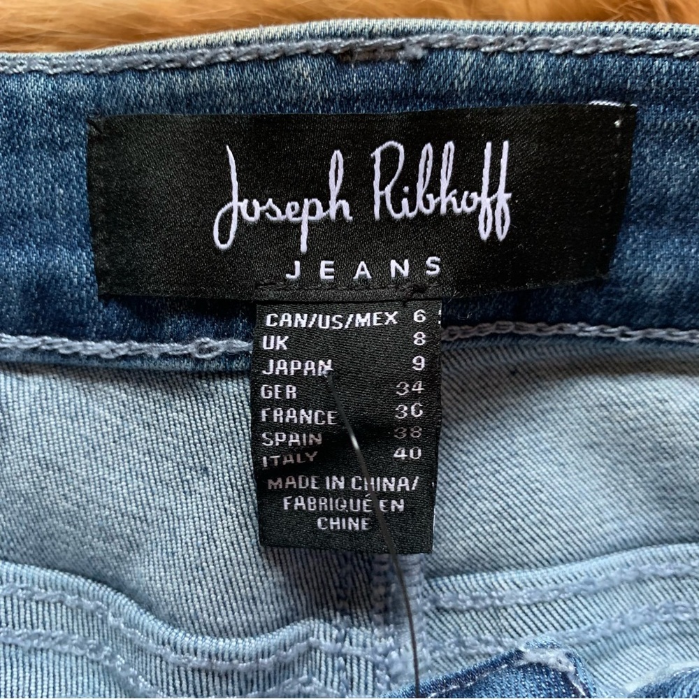 Joseph Ribkoff pantacourt ajusté slim crop jeans size 6 - Picture 6 of 10